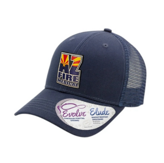 AFMA Infinity Her Women's Trucker/Ponytail - Navy