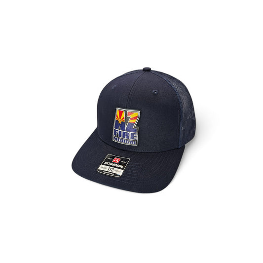 AFMA Richardson 112 6 Panel Snapback Curved Bill - Navy
